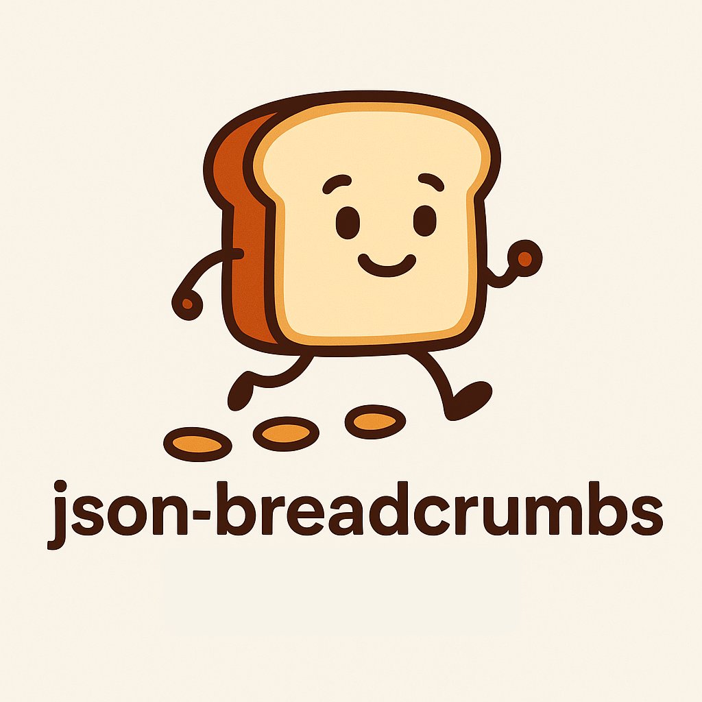 JSON Breadcrumbs Logo